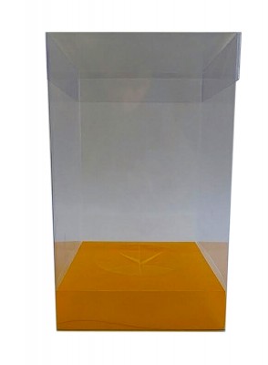 Caja de PVC transparente para mona de pascua